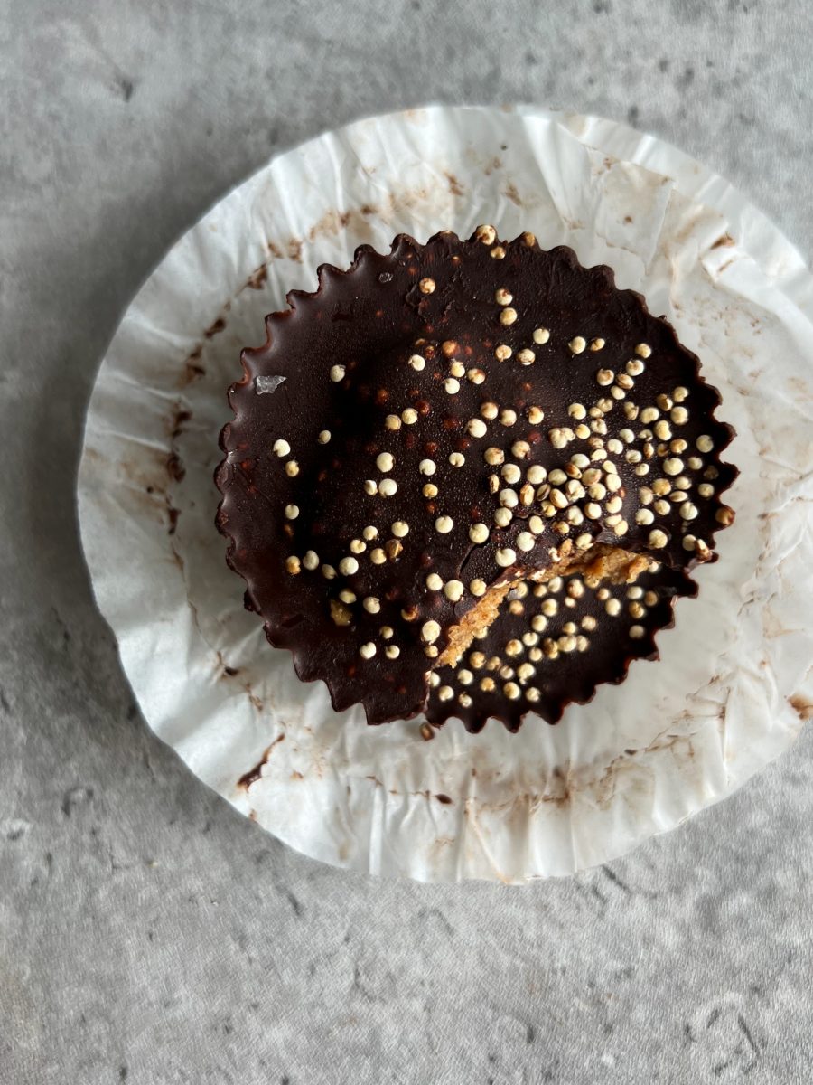 puffed quinoa peanut butter cups