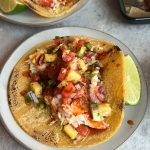 Salmon Tacos with Pineapple Salsa