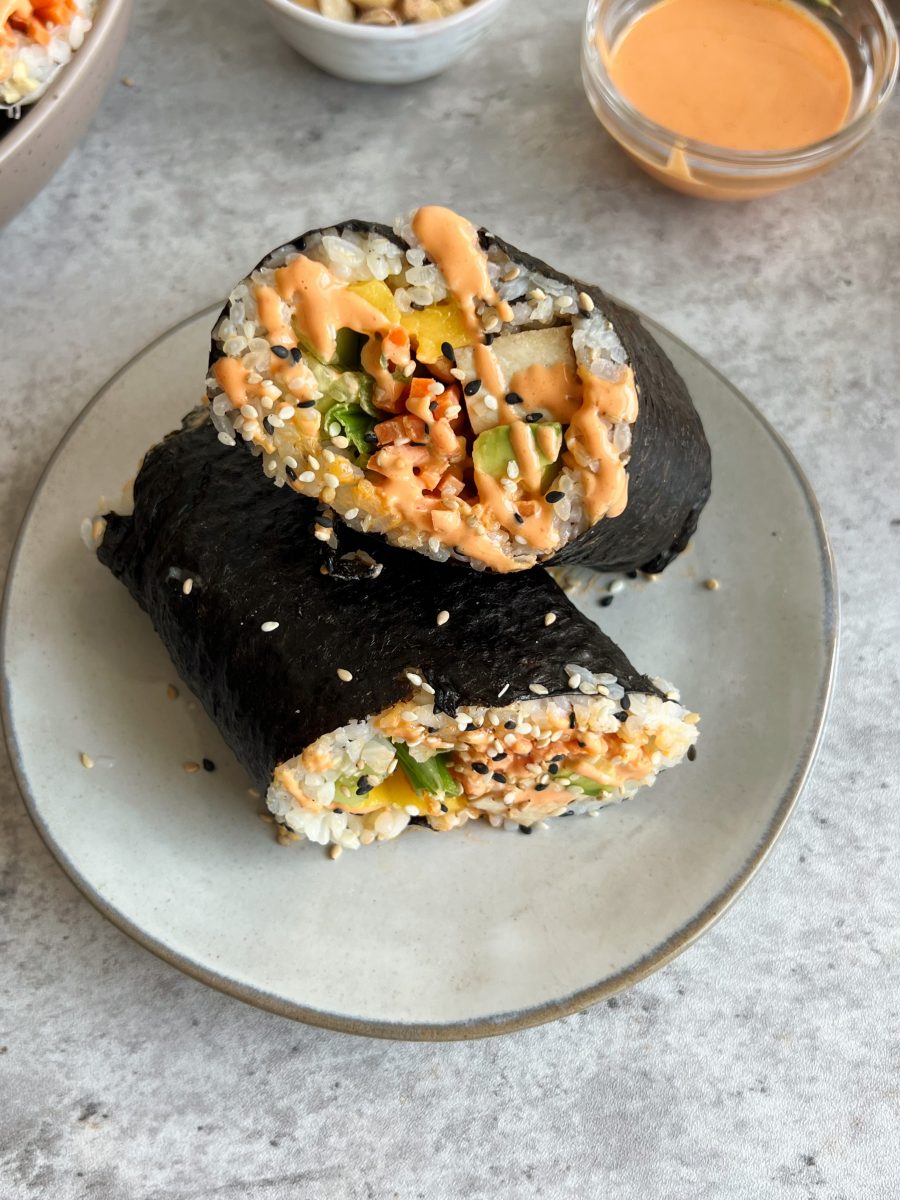 Veggie Sushi Burrito