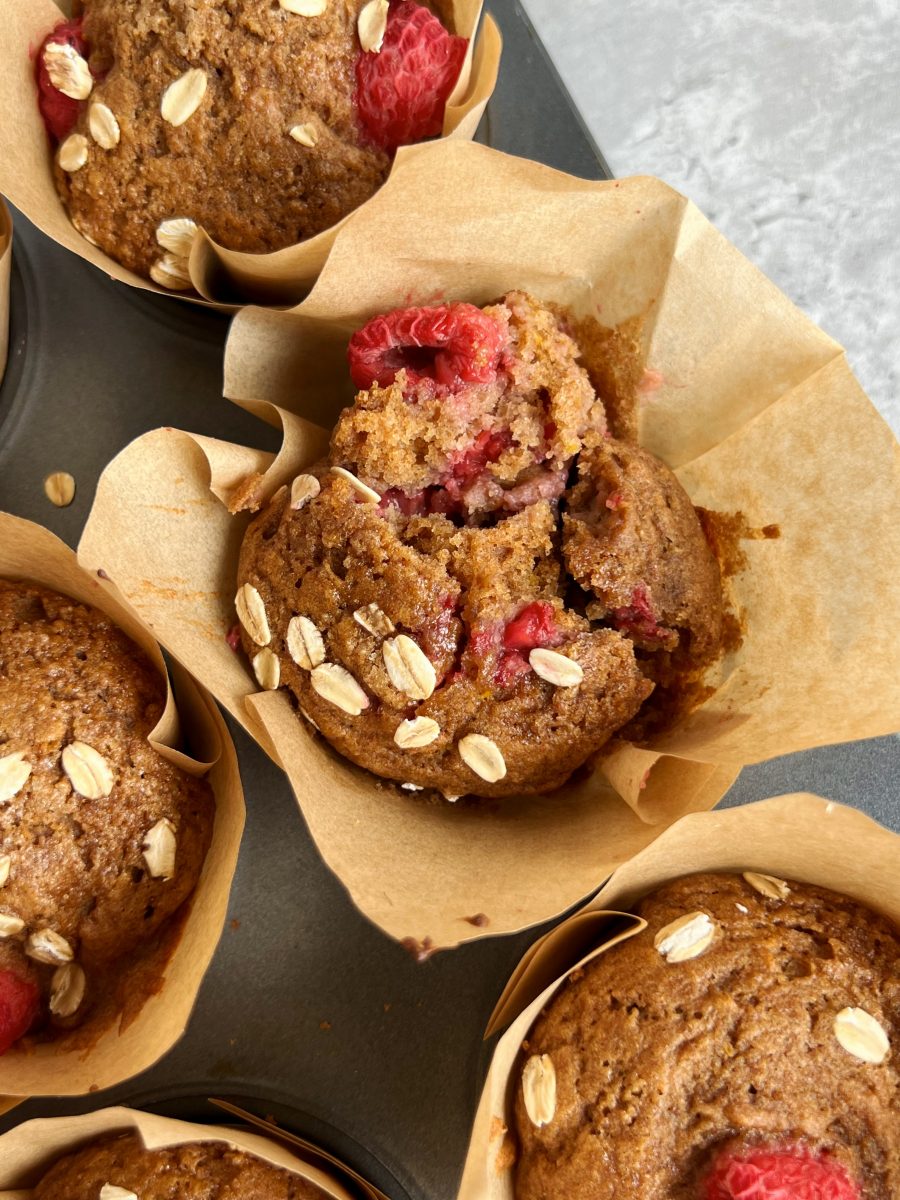 Raspberry Muffins