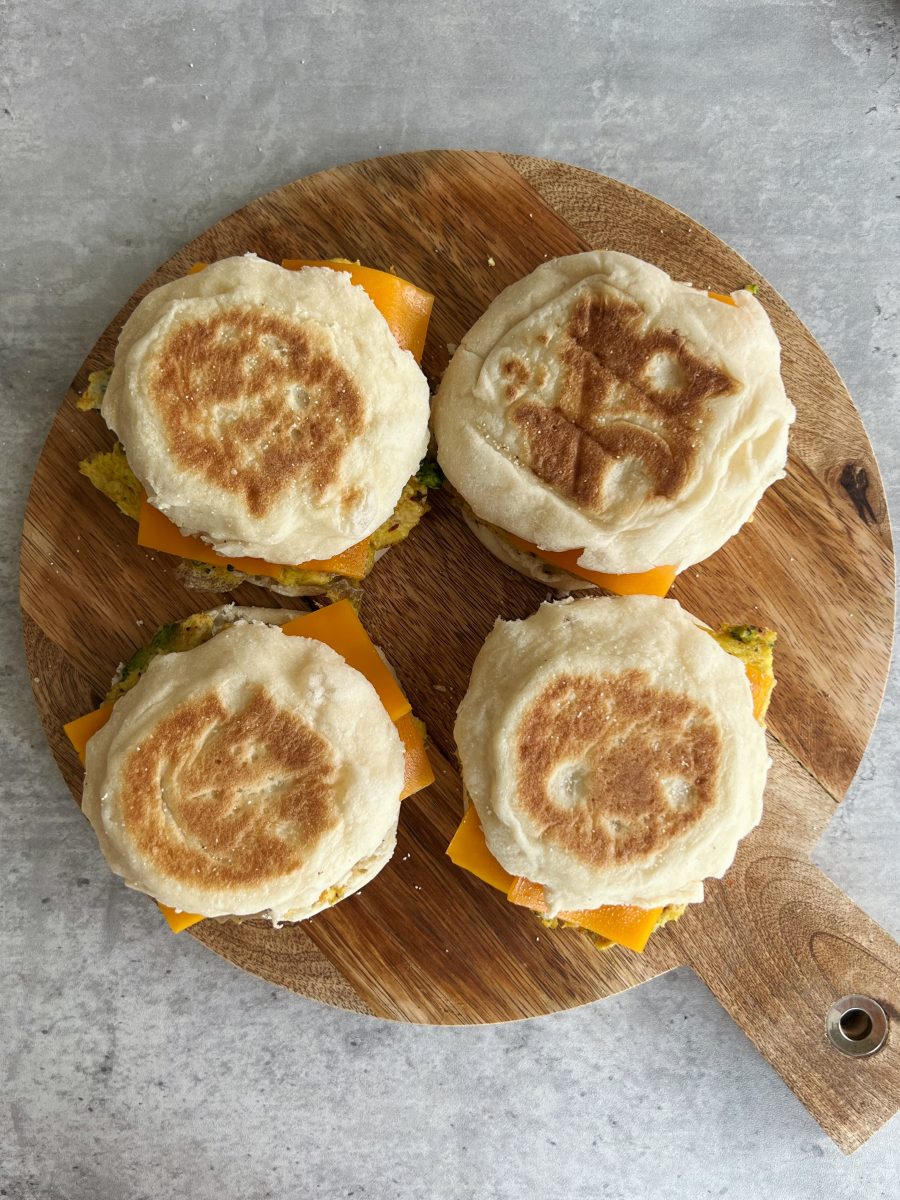 Egg and Cheese Breakfast Sandwich
