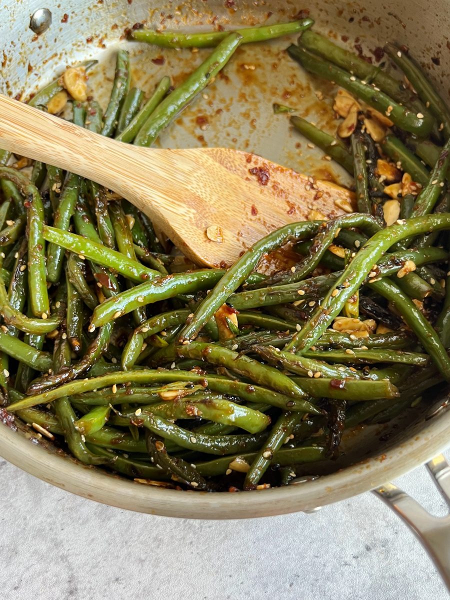 spicy green beans