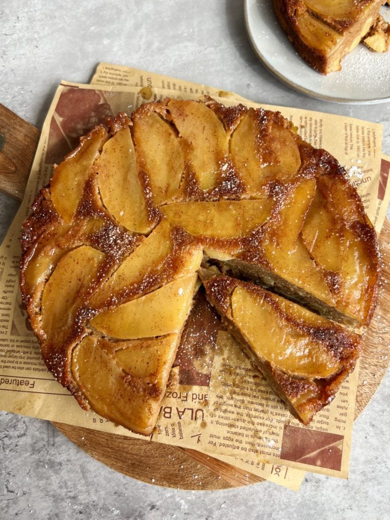 upside side apple cake