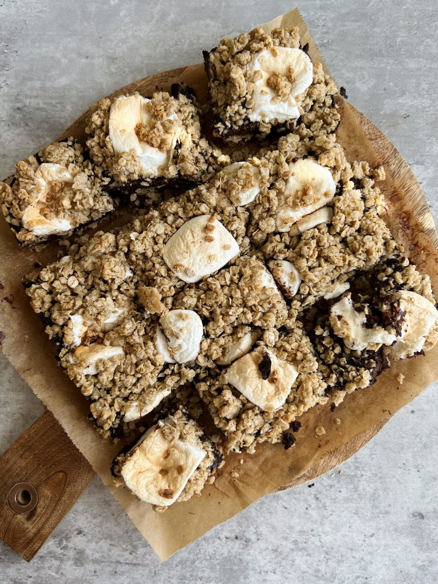 oatmeal fudge bars
