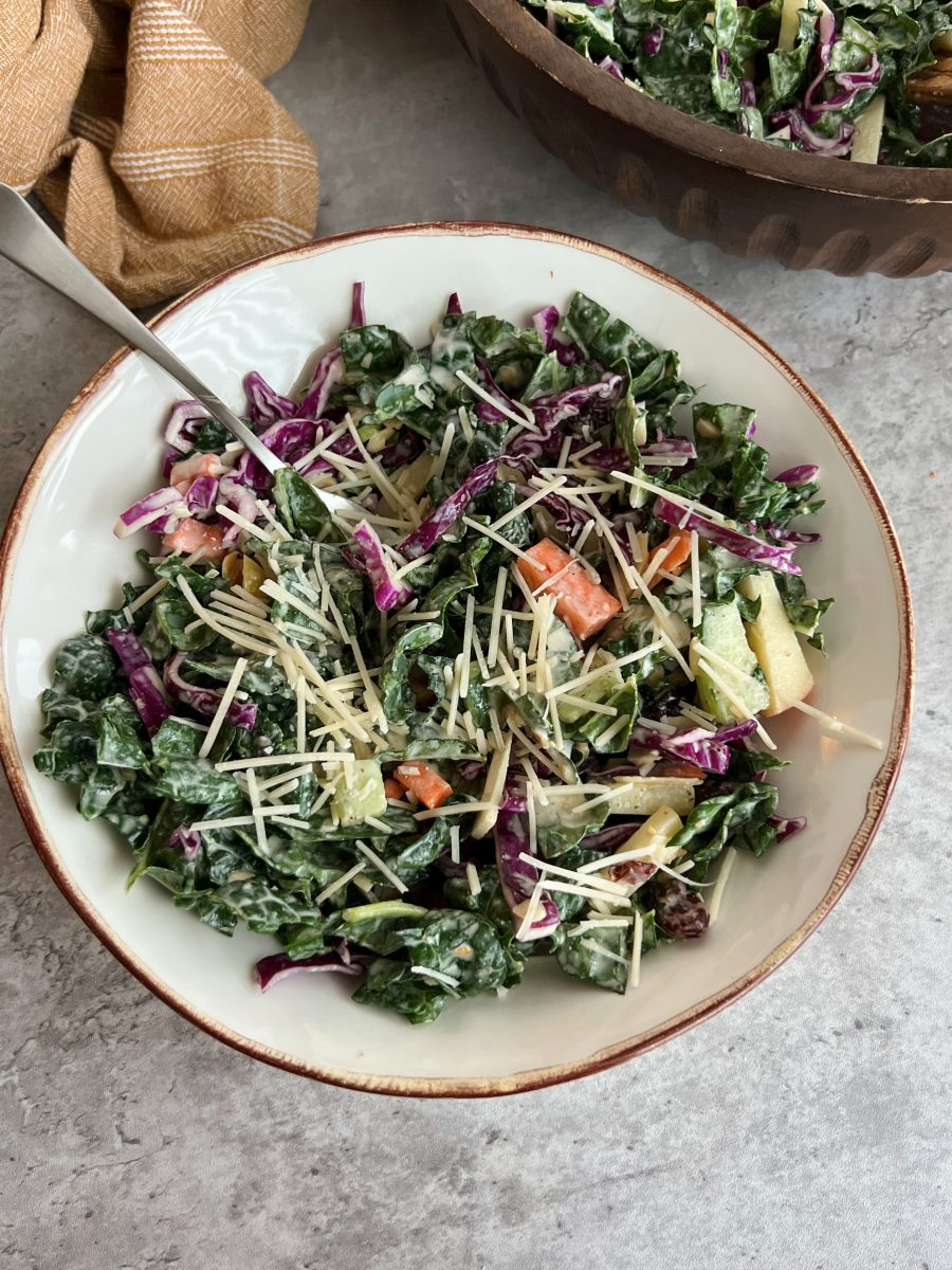 chopped kale salad