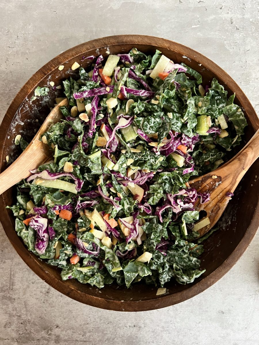 chopped kale salad