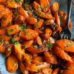 maple roasted carrots