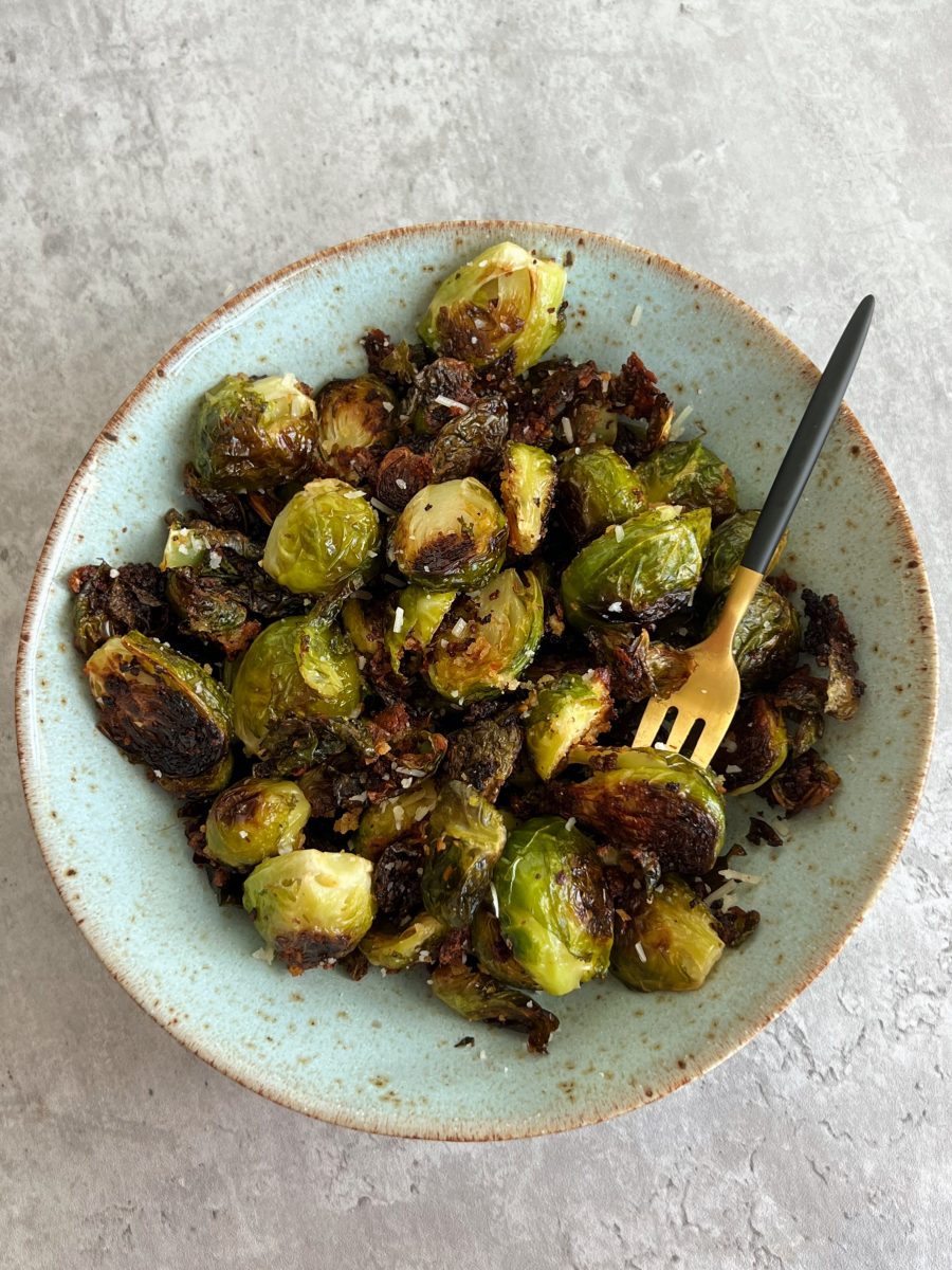 Parmesan Roasted Brussels Sprouts 