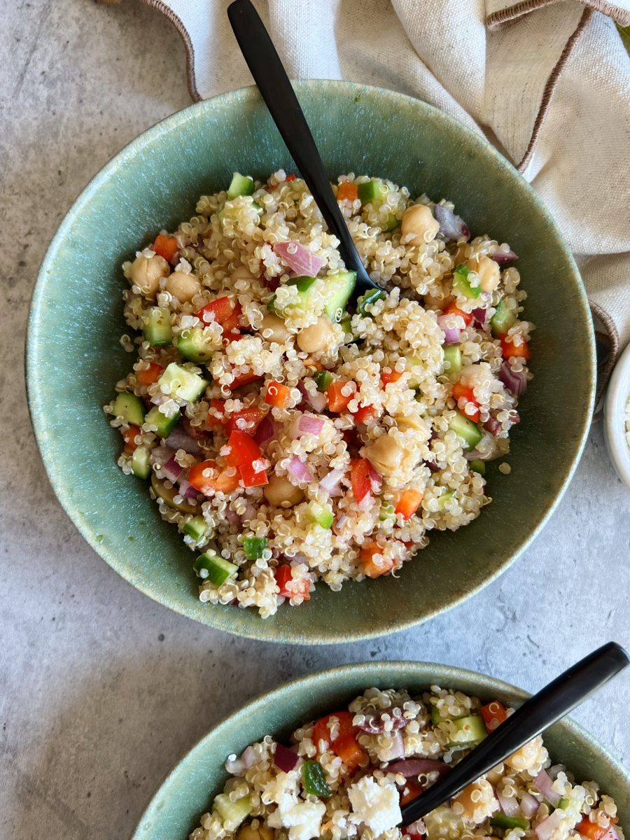 Mediterranean Quinoa Salad