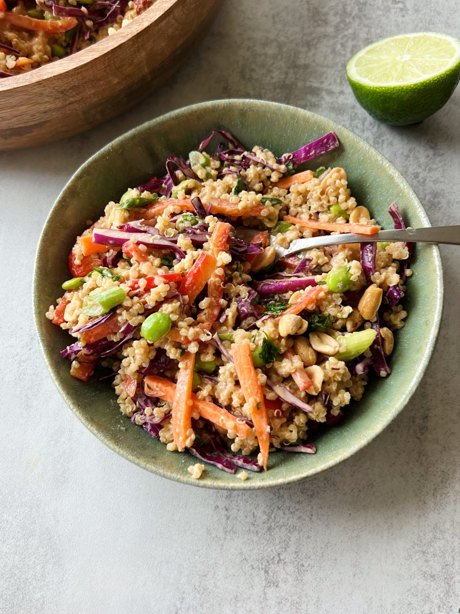 thai quinoa salad 