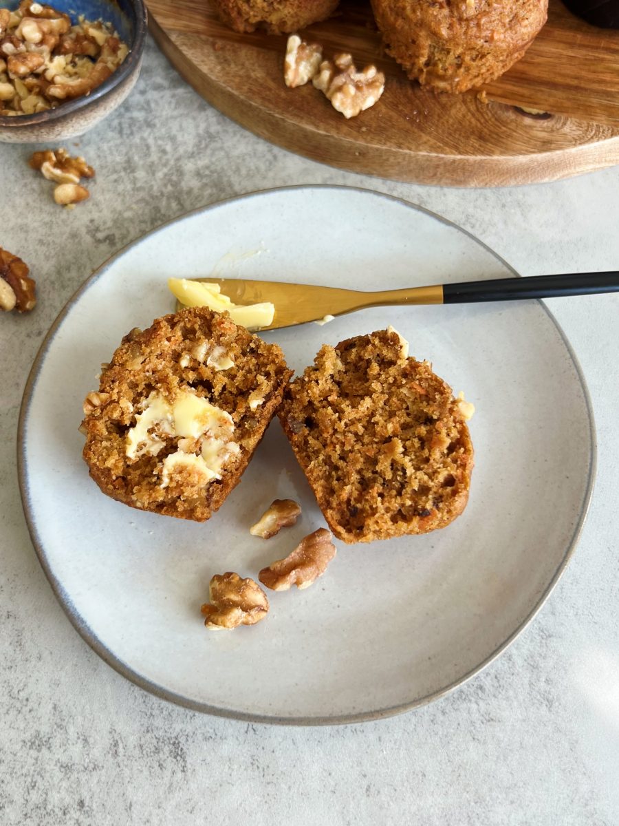 carrot cake muffins