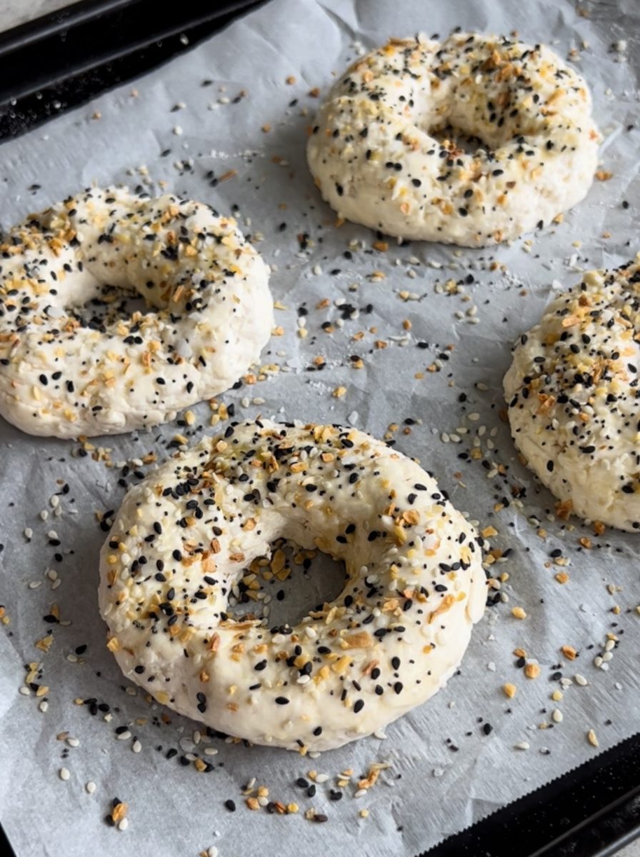 Greek Yogurt Bagels