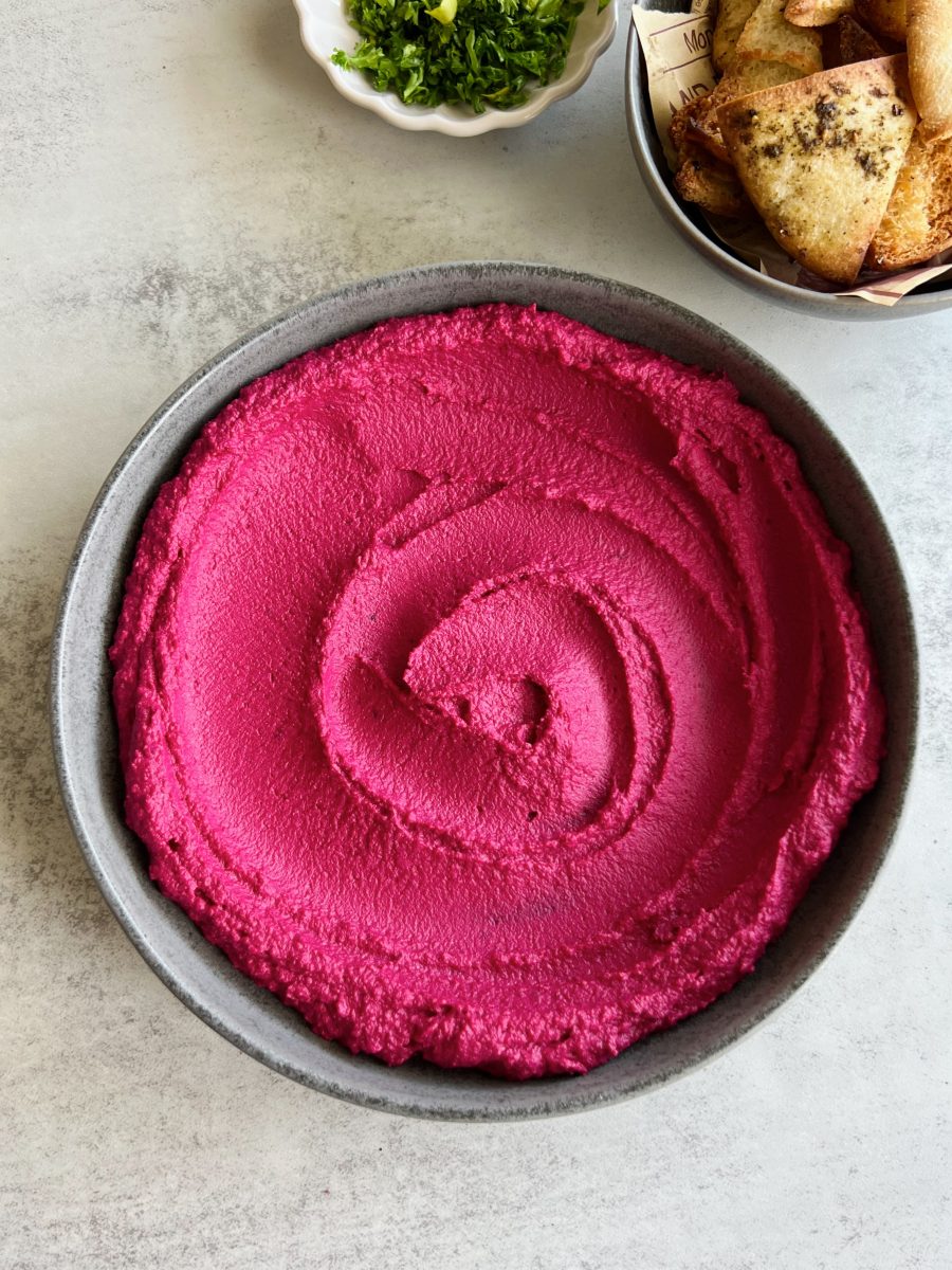 beet hummus