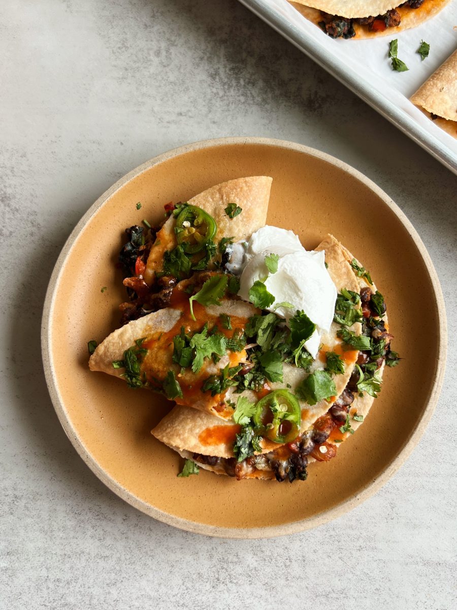 Black Bean Kale Tacos 