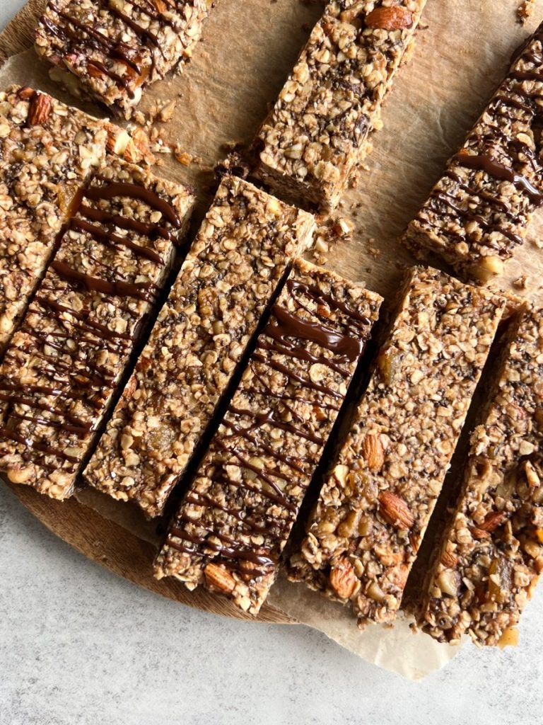 almond butter granola bars