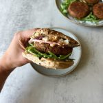 harissa lentil burgers