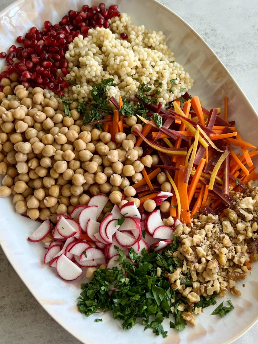 chickpea couscous salad