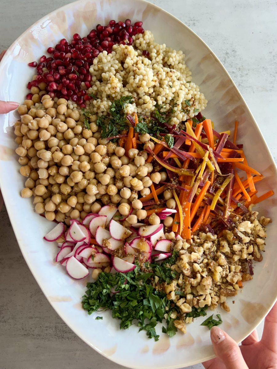 Chickpea Couscous Salad