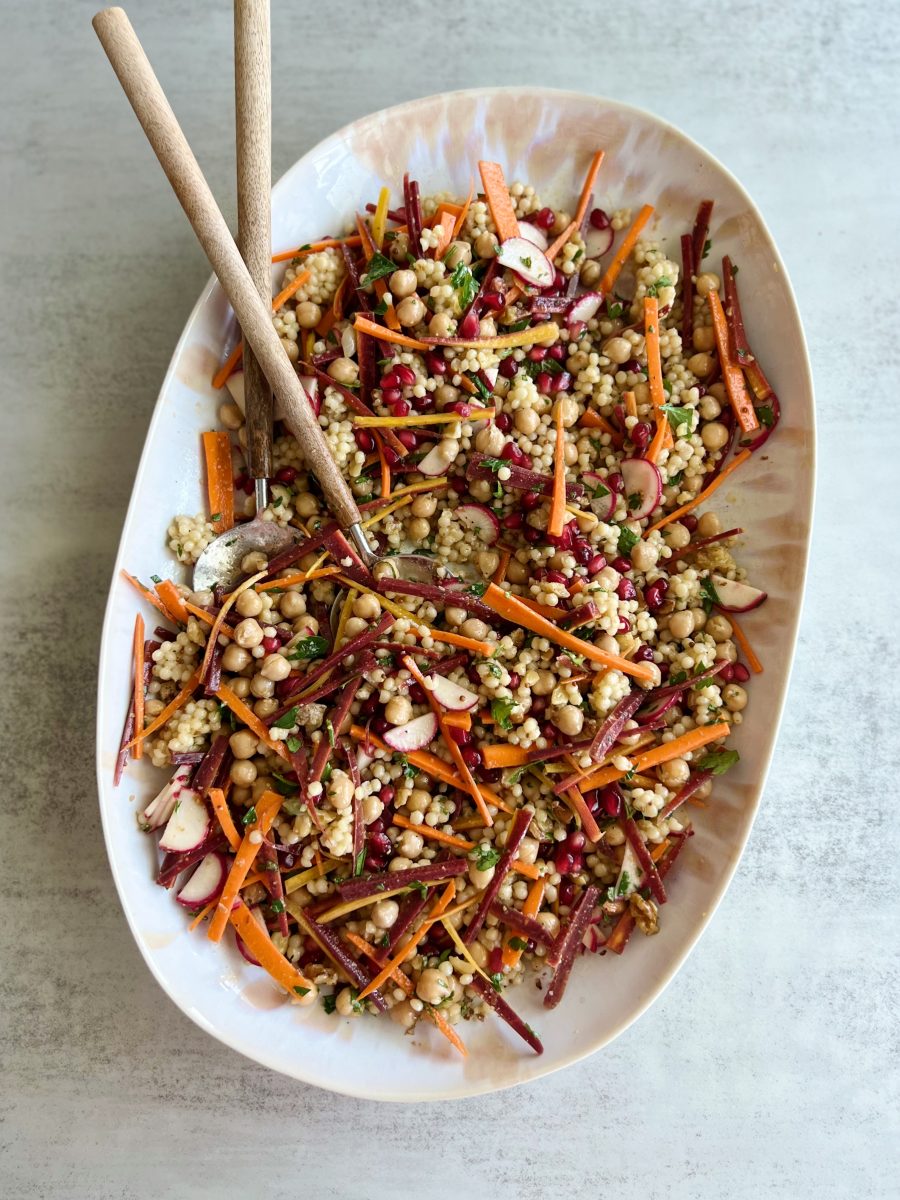 pearl couscous salad