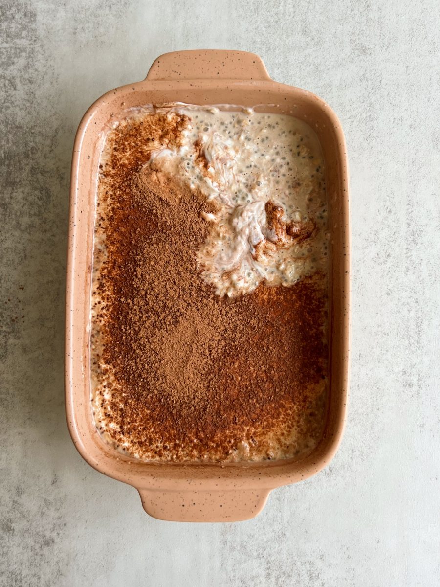 tiramisu overnight oats