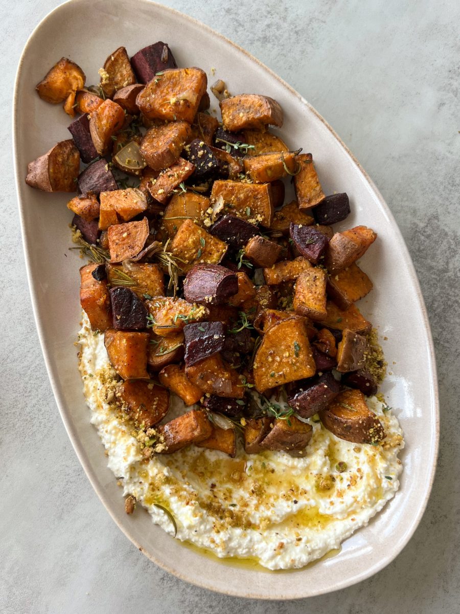 Herb Roasted Sweet Potatoes