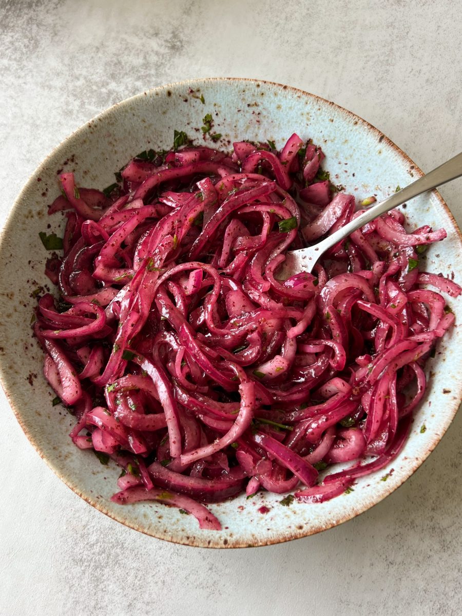 sumac marinated onions 