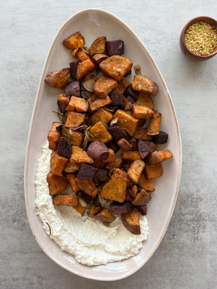 Herb Roasted Sweet Potatoes