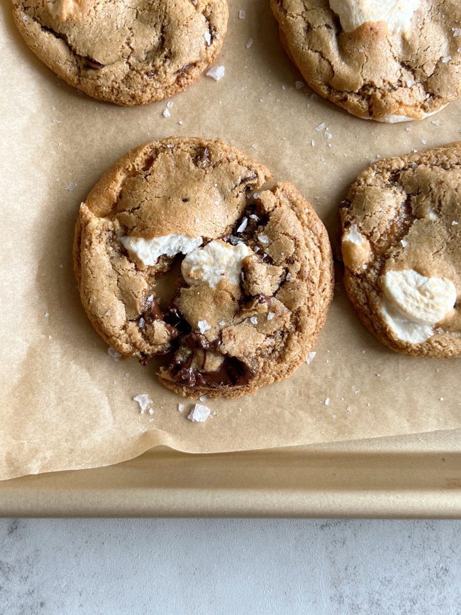 gluten-free s'mores cookies