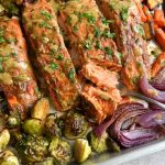 Maple Dijon Salmon Sheet-pan
