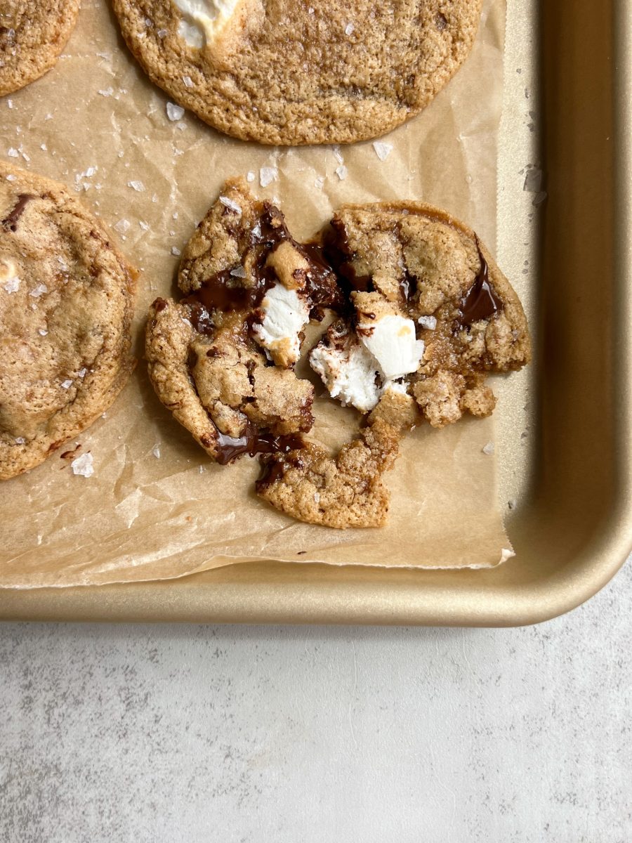 gluten-free s'mores cookies
