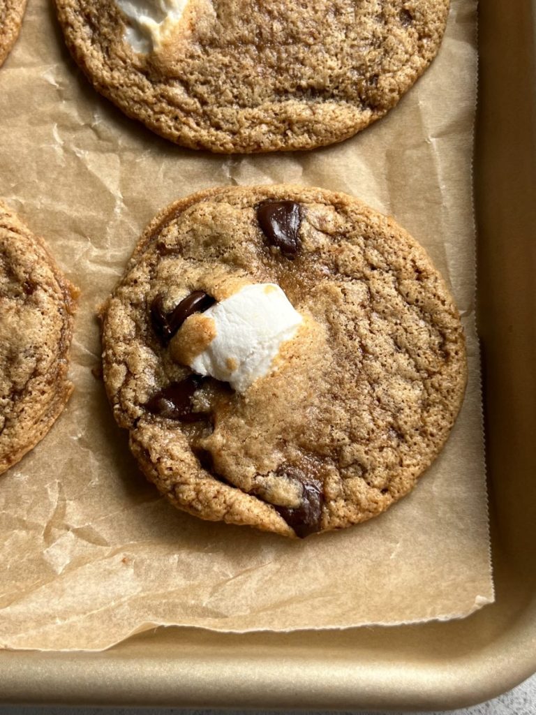 gluten-free s'mores cookies
