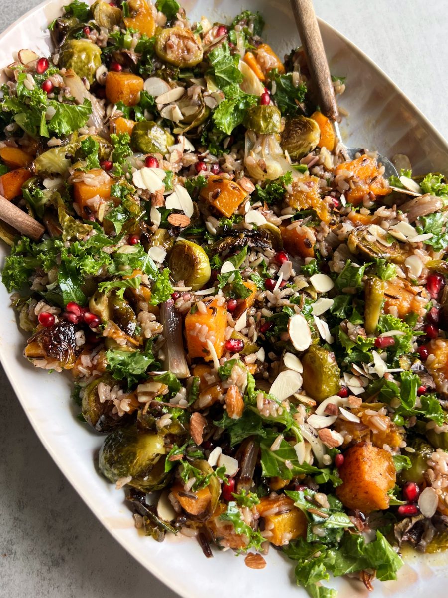 Wild Rice Harvest Salad 