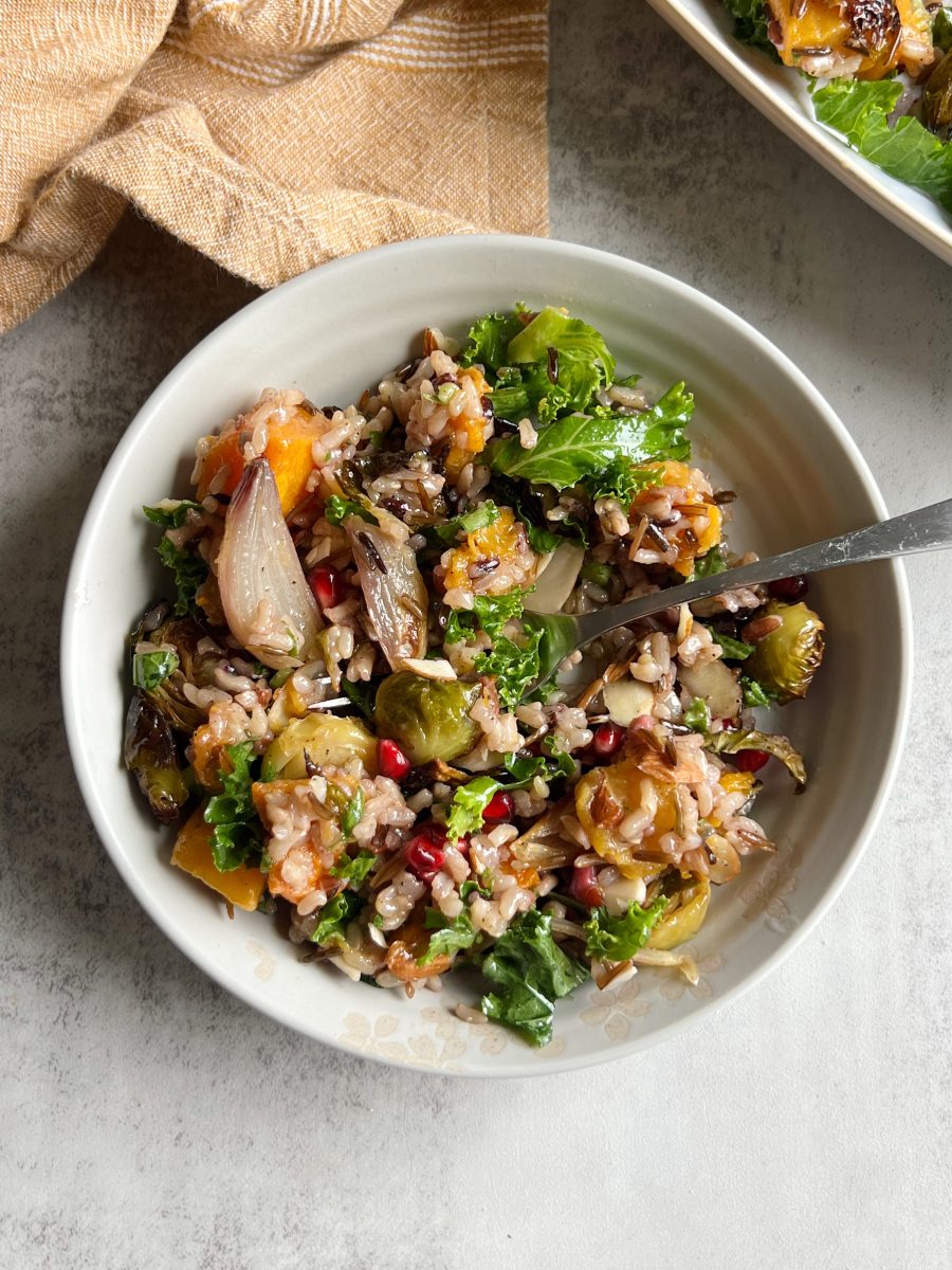 Wild Rice Harvest Salad 