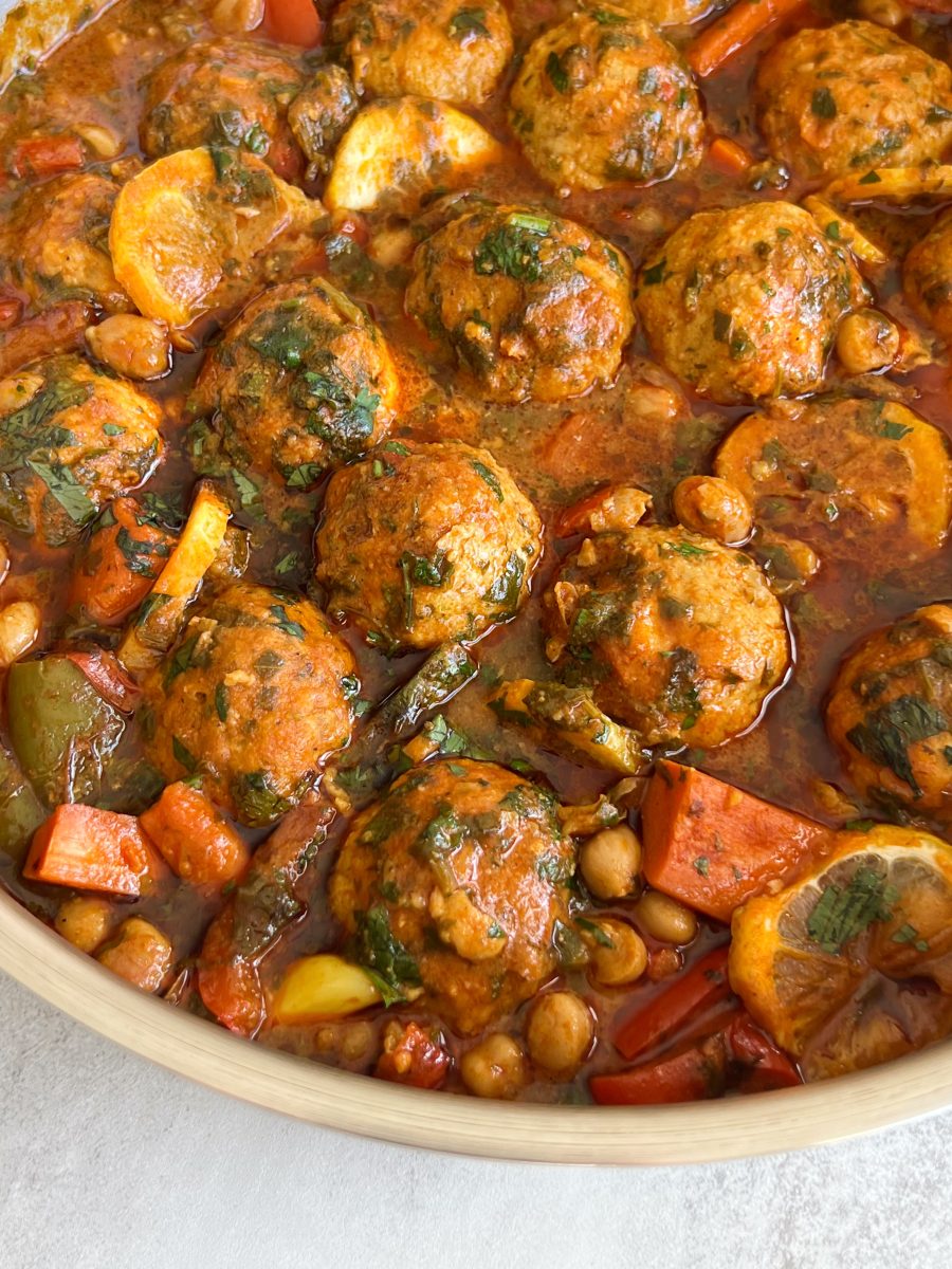 moroccan fish meatballs