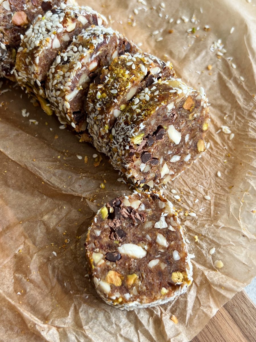 Tahini Date & Nut Roll