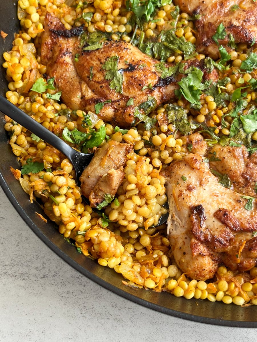 One-pan Chicken and Couscous