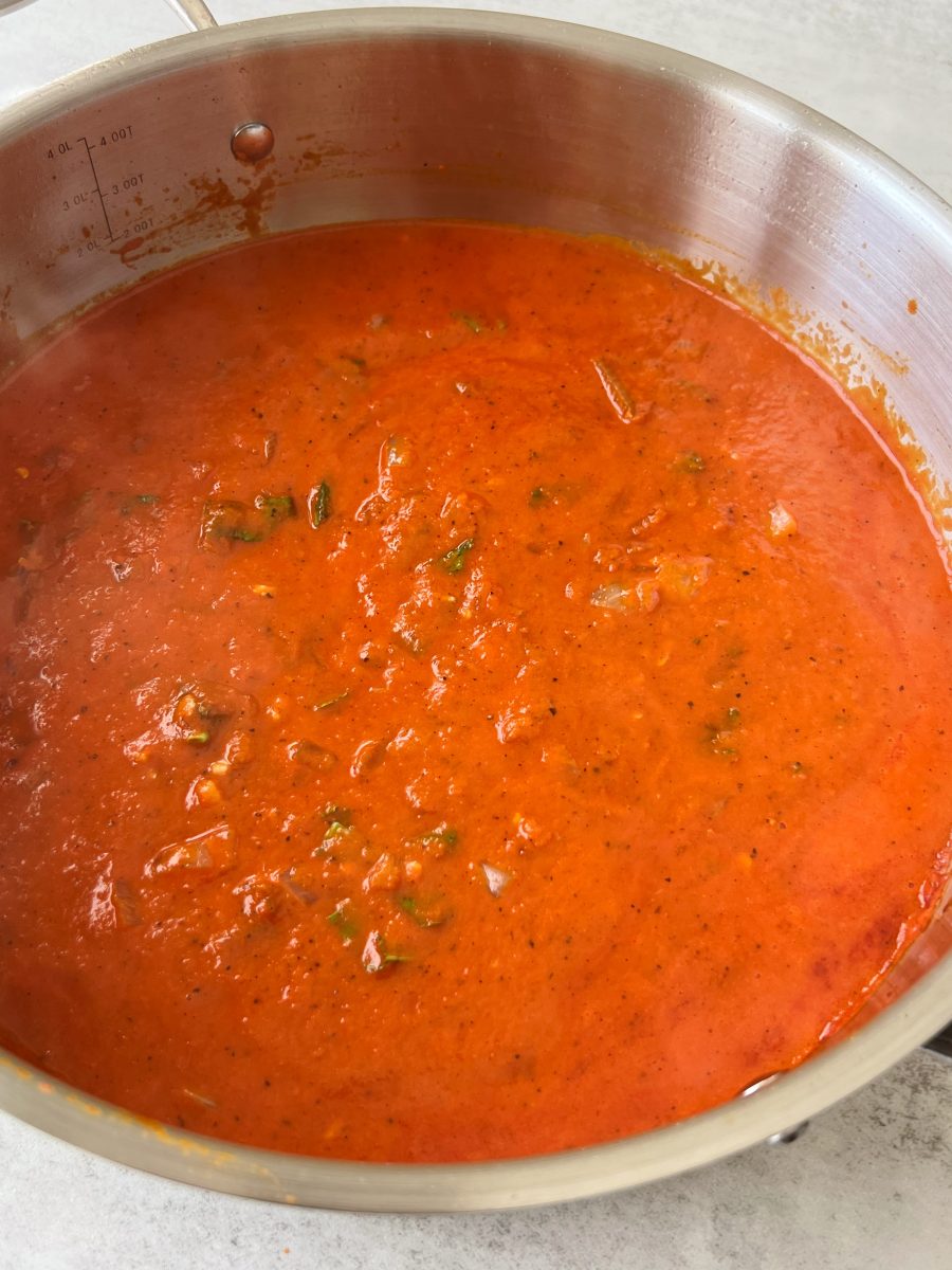 Roasted Red Pepper Pasta