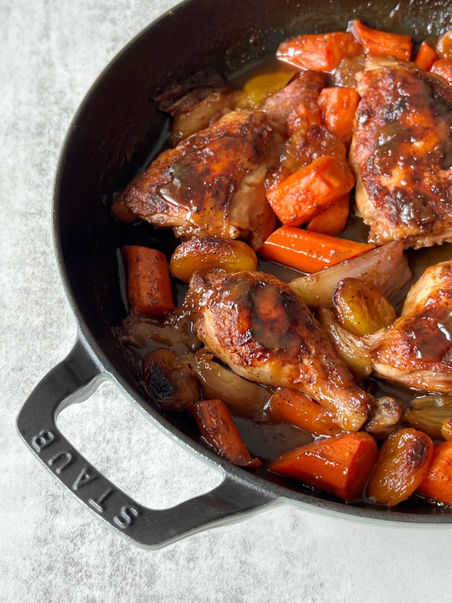 honey apricot chicken 