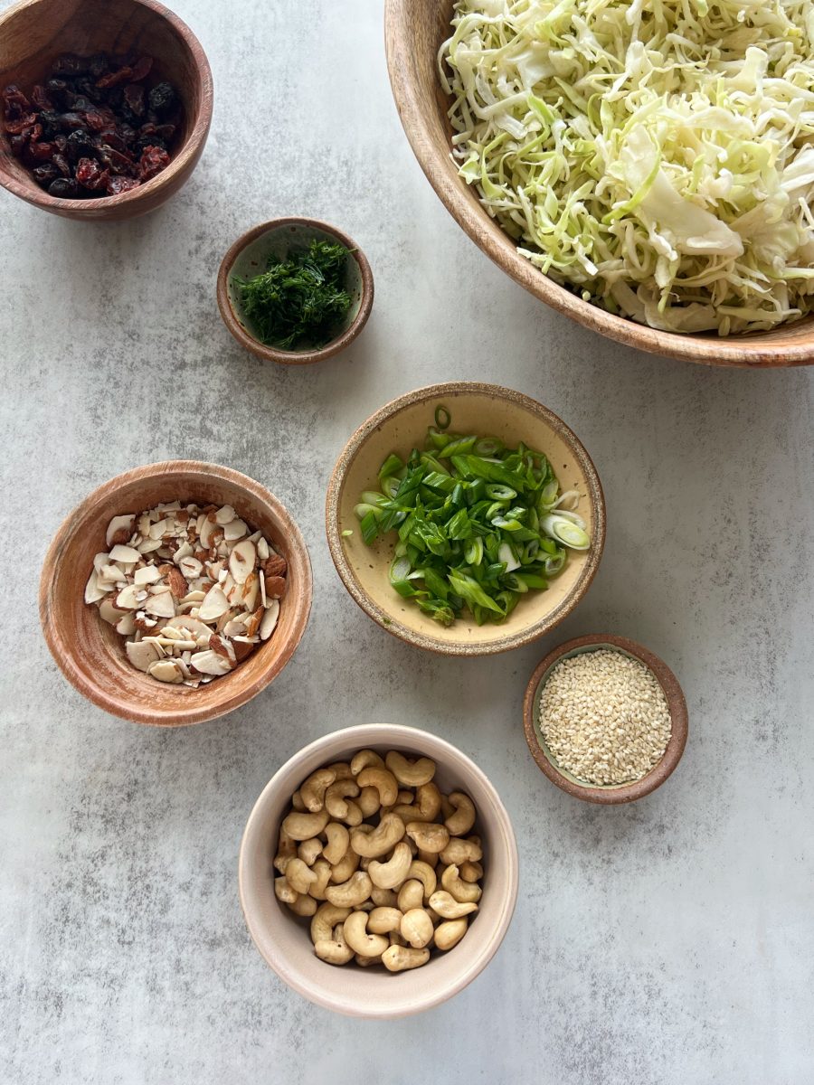 sesame cabbage salad