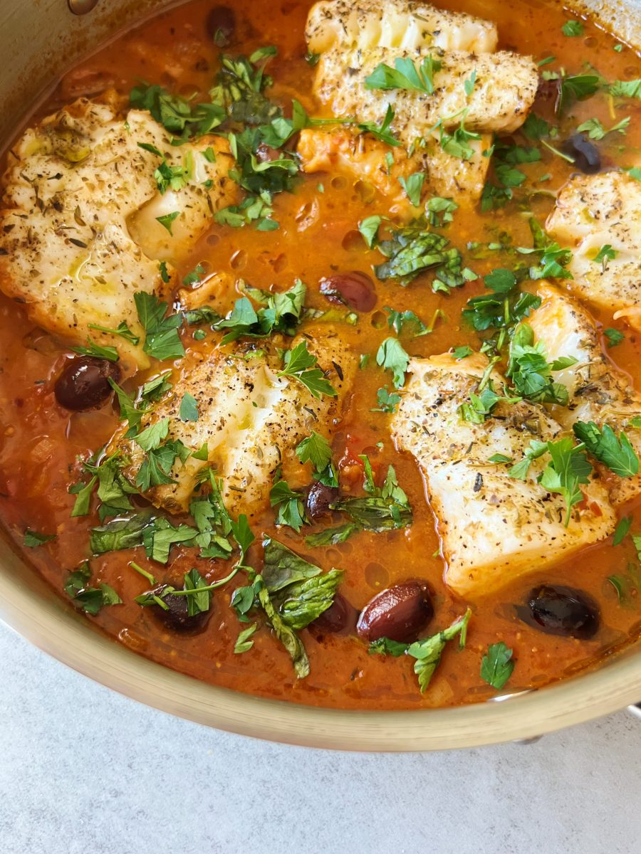 Cod in Tomato Sauce 