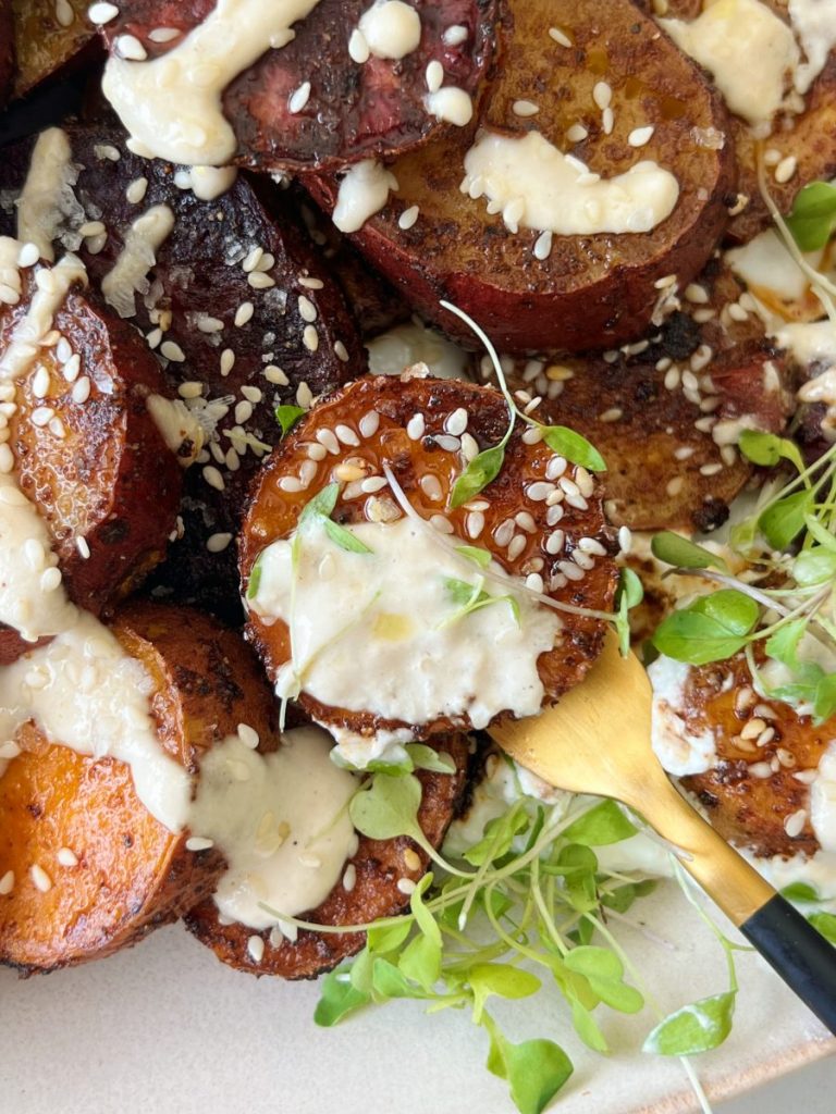 Chipotle Roasted Sweet potatoes