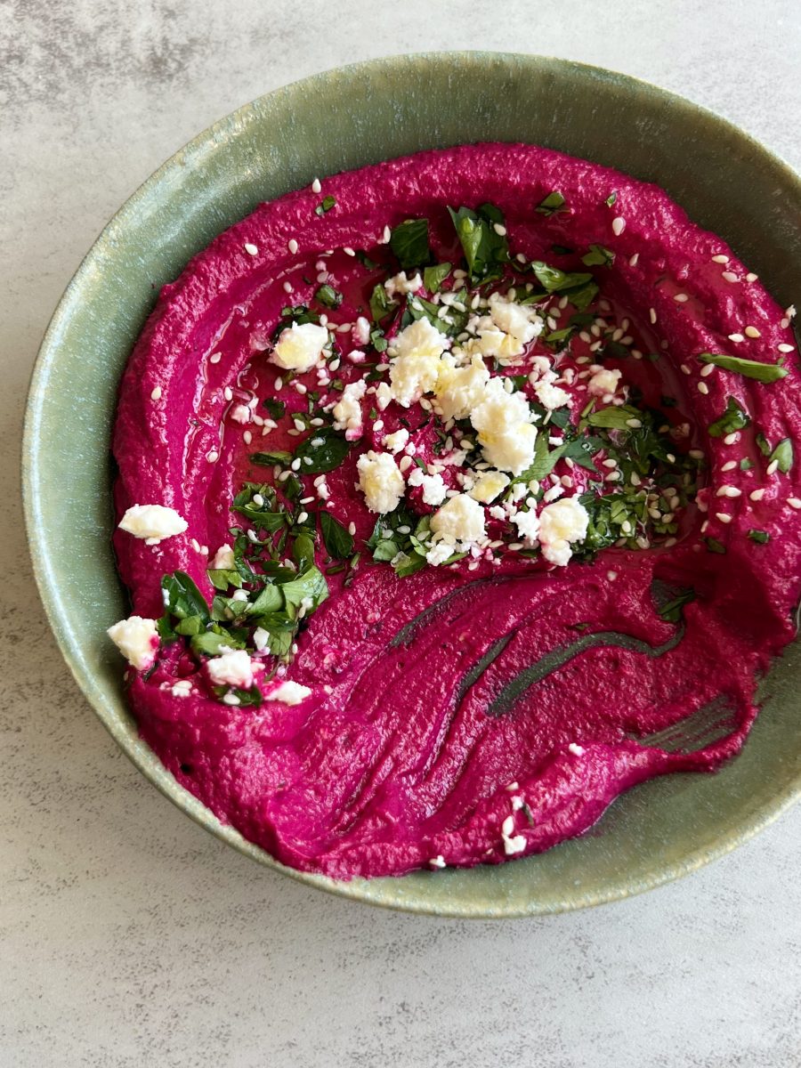 Beet Whipped Feta