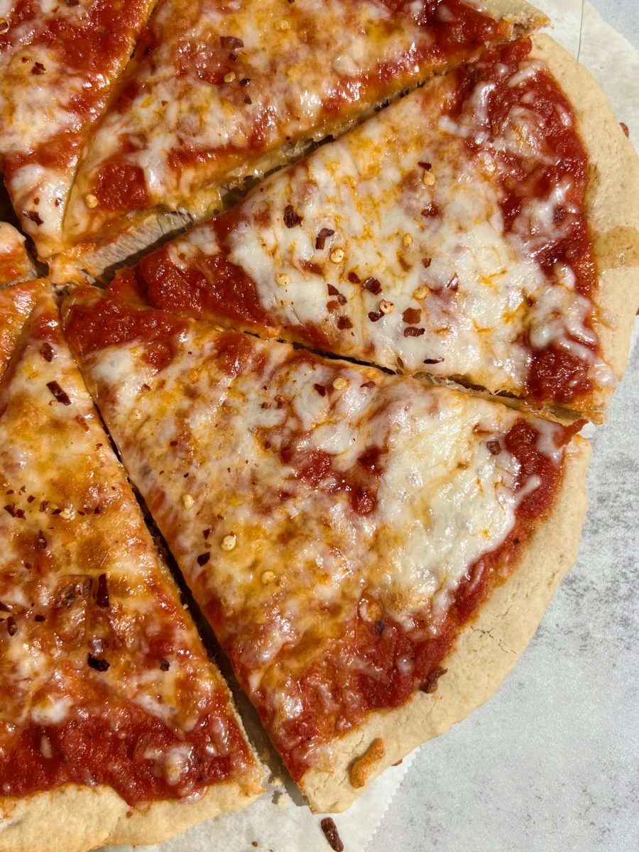 almond flour crust pizza