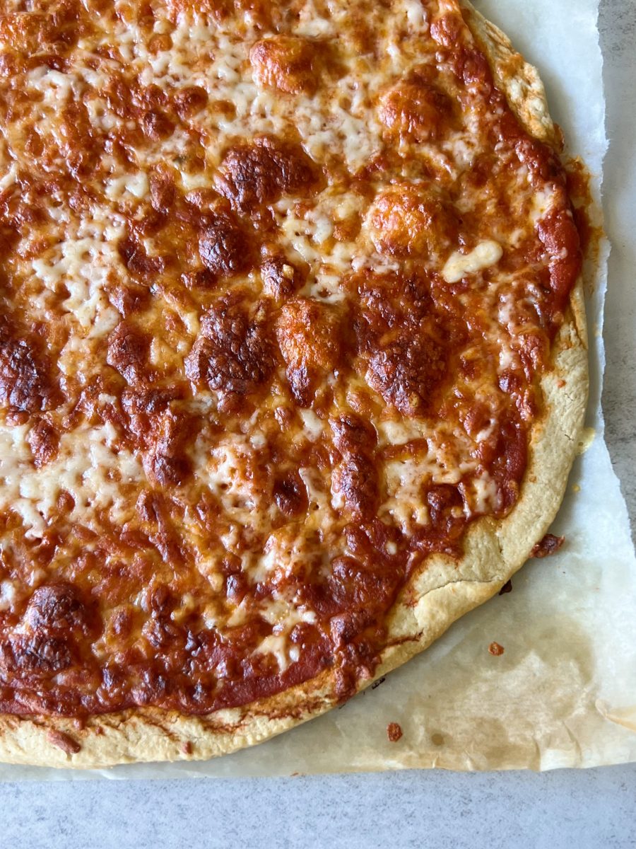 almond flour crust pizza