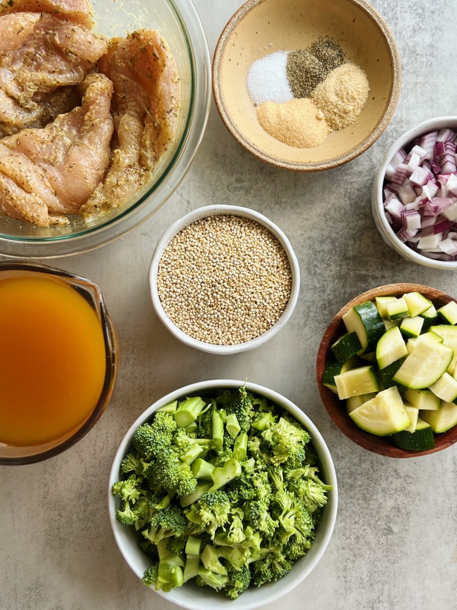 One-pan Chicken and Quinoa