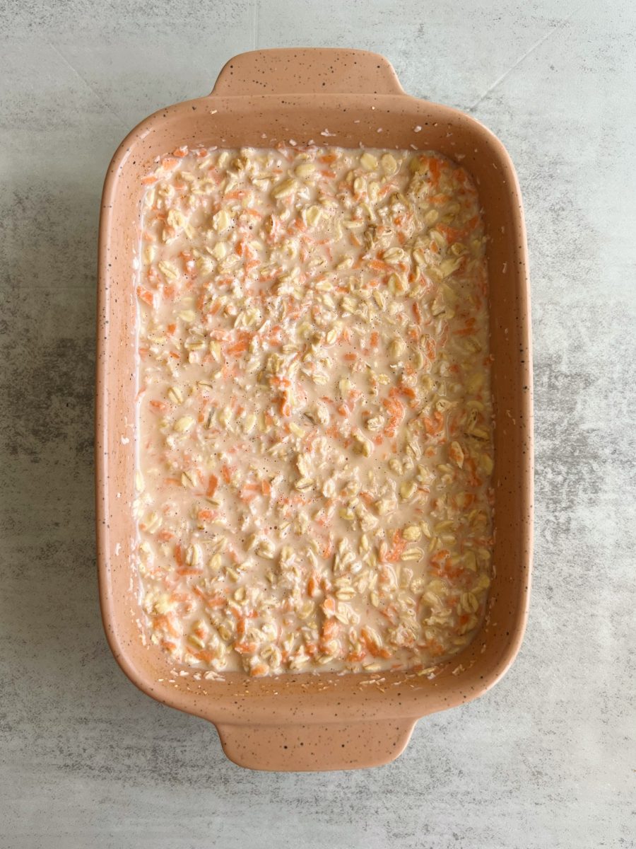 Carrot Cake Overnight Oats 