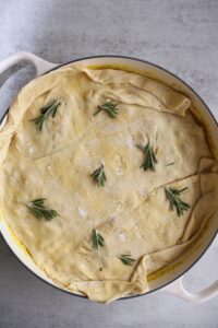 fall harvest pot pie