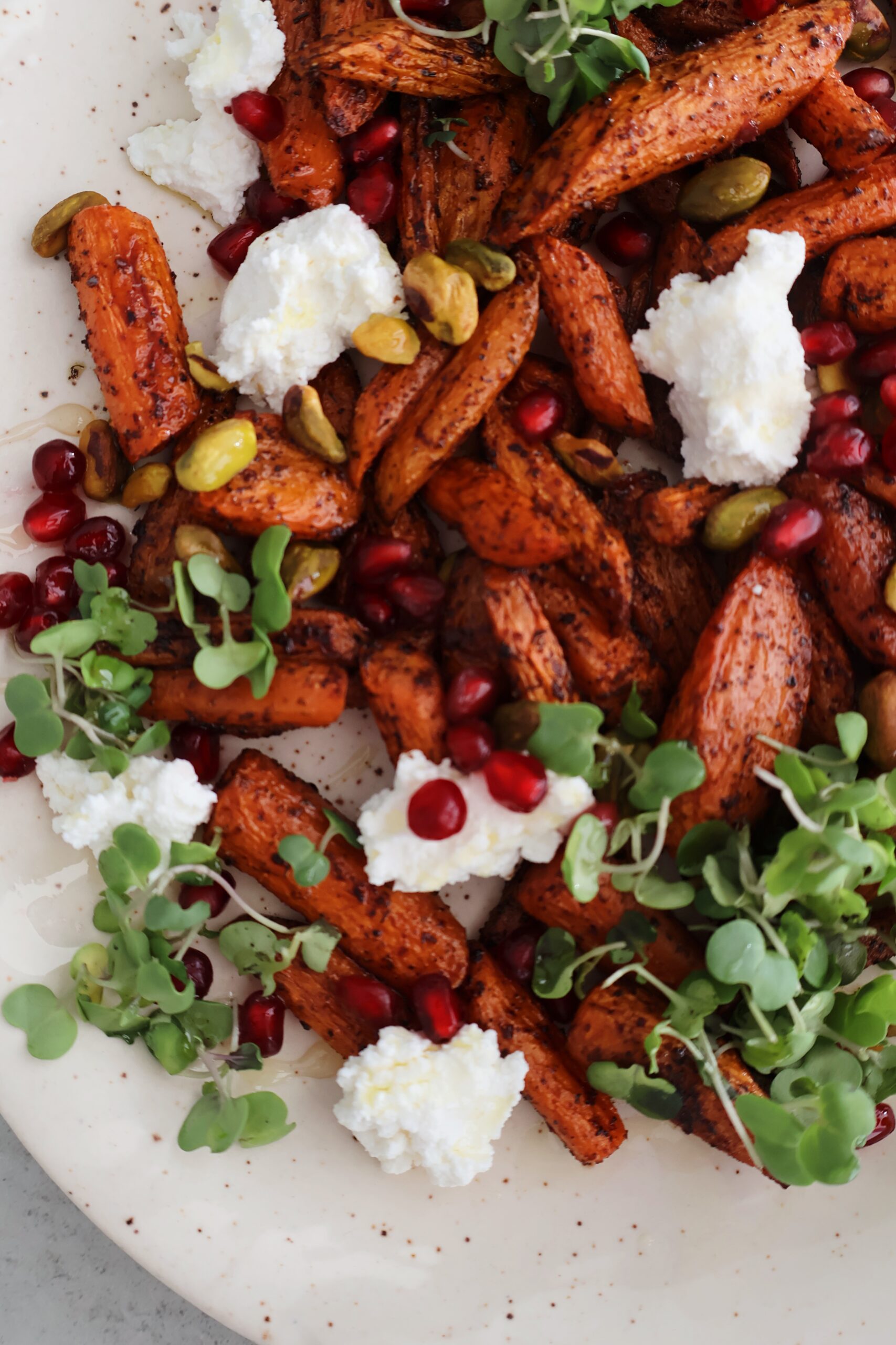 sumac roasted carrots