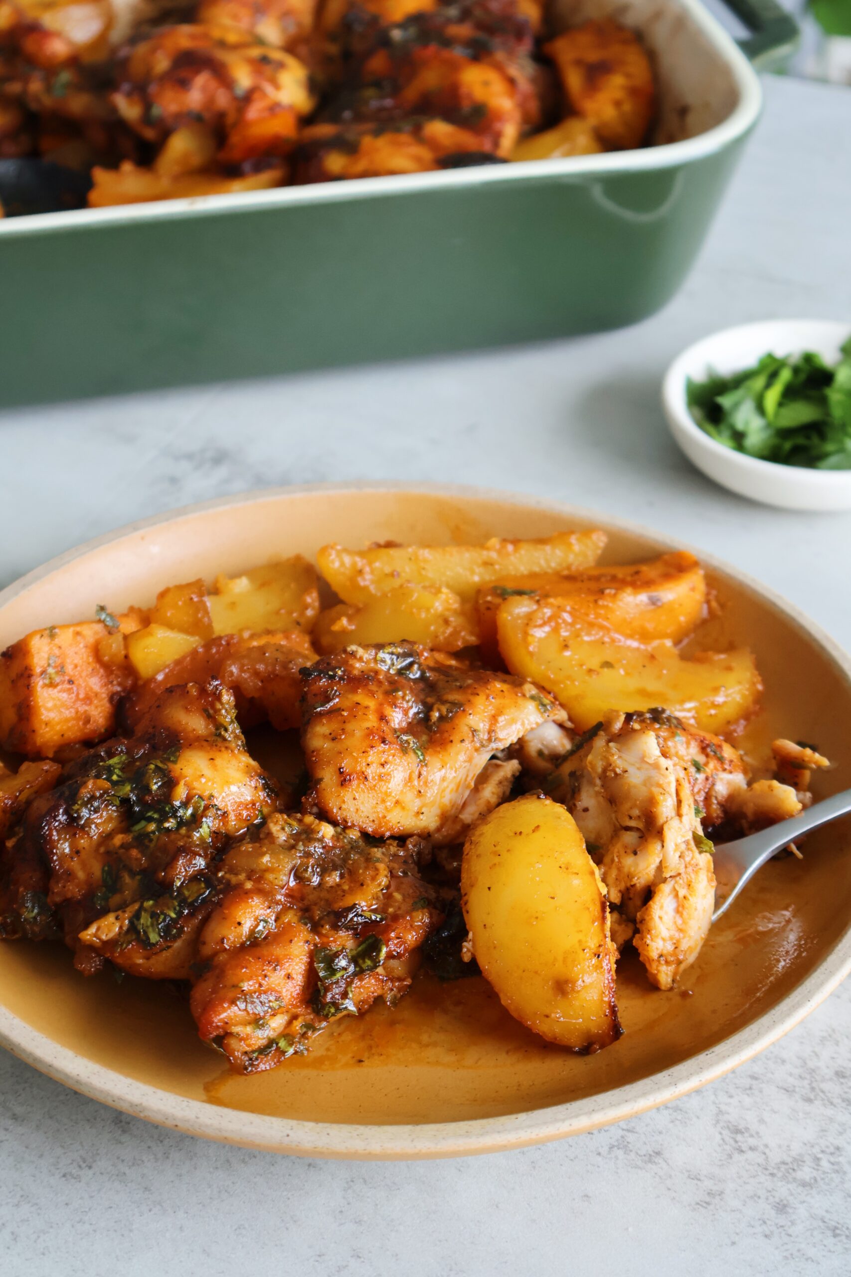 Paprika Chicken and Potatoes 