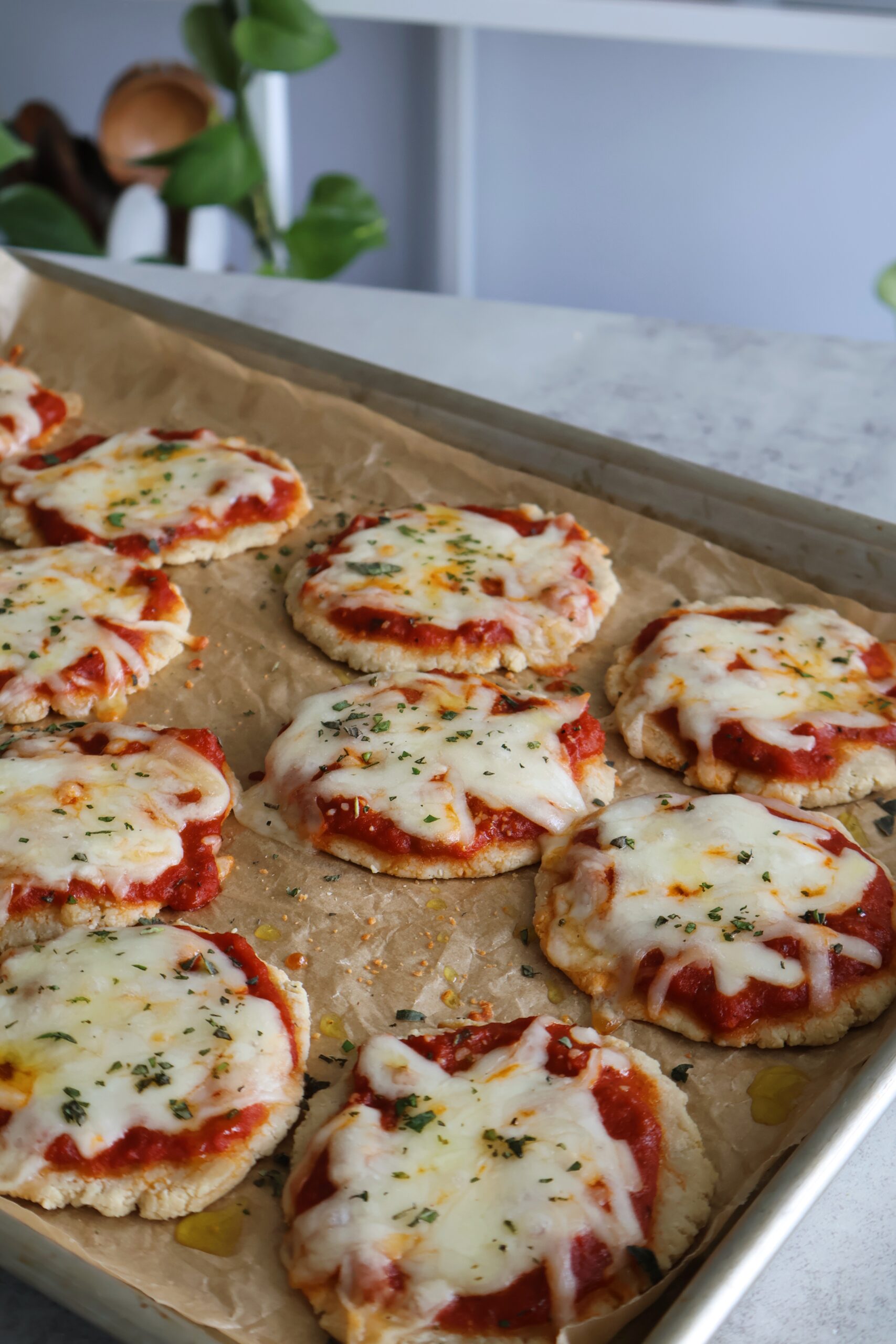 Gluten-free Mini Pizzas